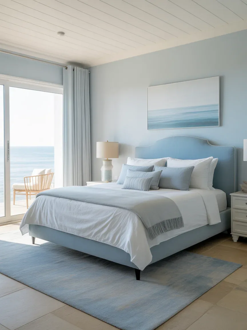 10. Light Blue Coastal Calm Room 10. Light Blue Coastal Calm Room