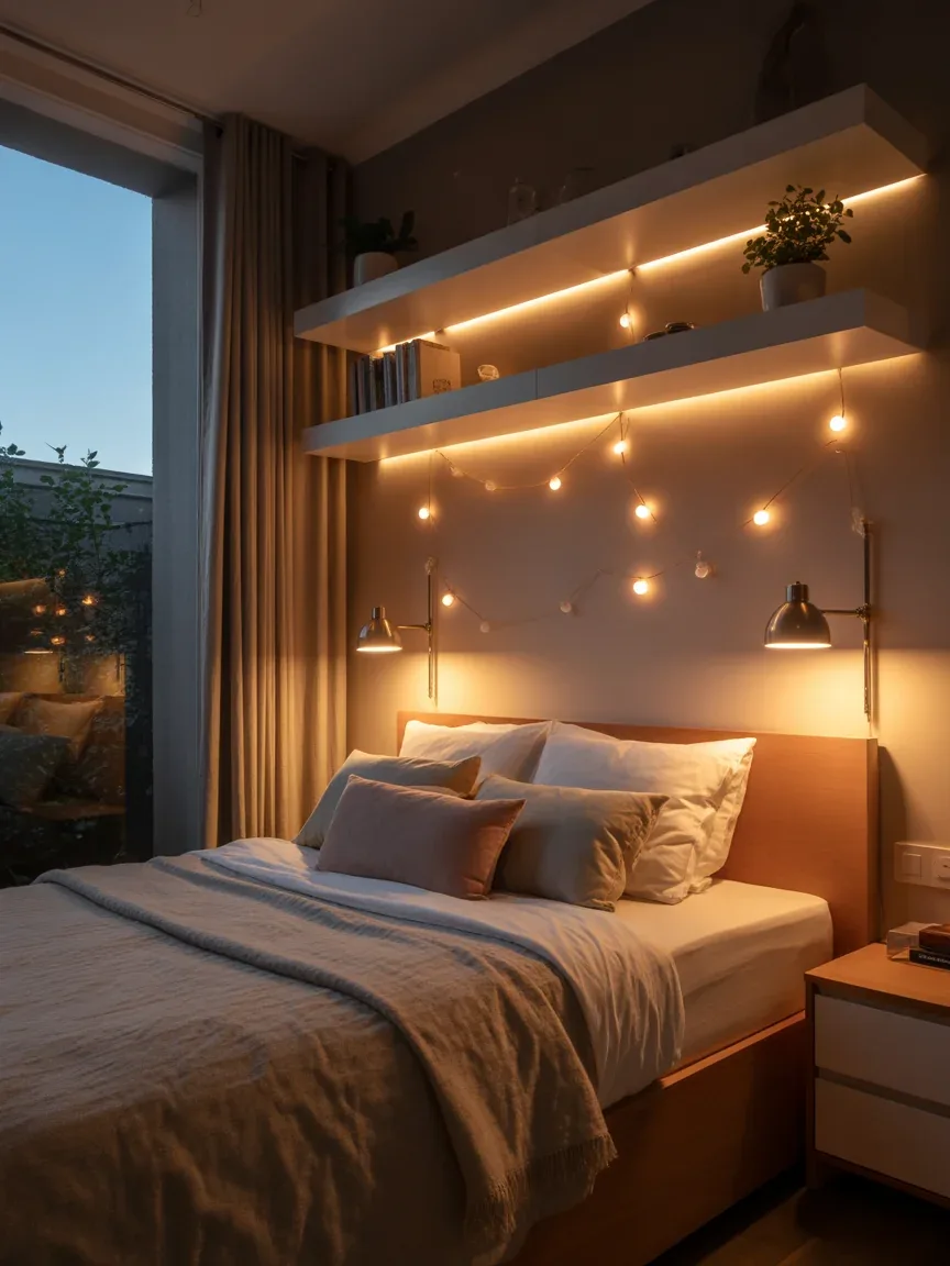 Lighting That Sets the Mood (and Saves Space) Lighting That Sets the Mood (and Saves Space)