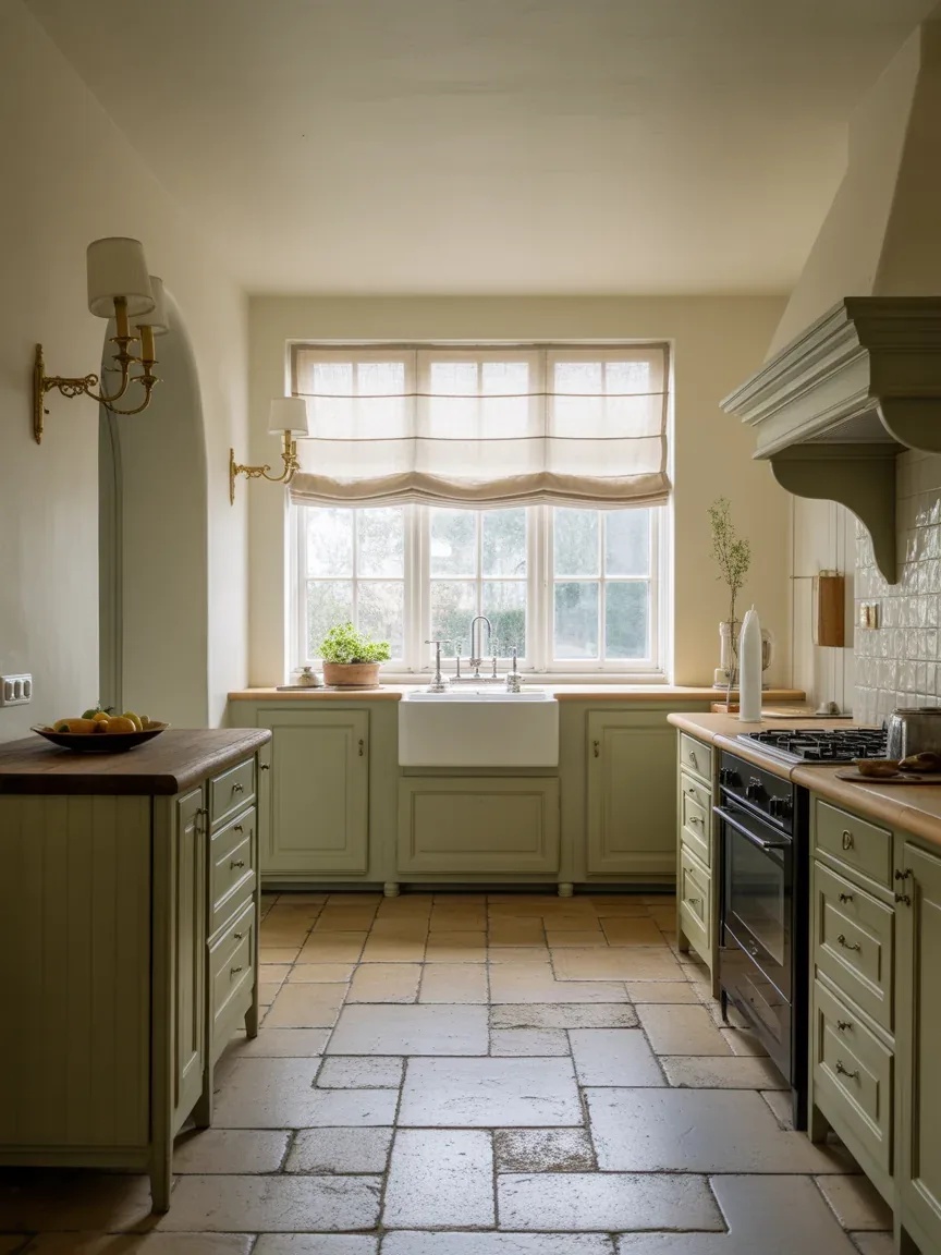 13. Limestone Tile Rustic European Farmhouse Floor 13. Limestone Tile Rustic European Farmhouse Floor