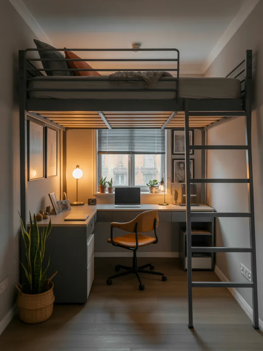 Lofted Bunk Beds: Open Space Meets Smart Design Lofted Bunk Beds: Open Space Meets Smart Design