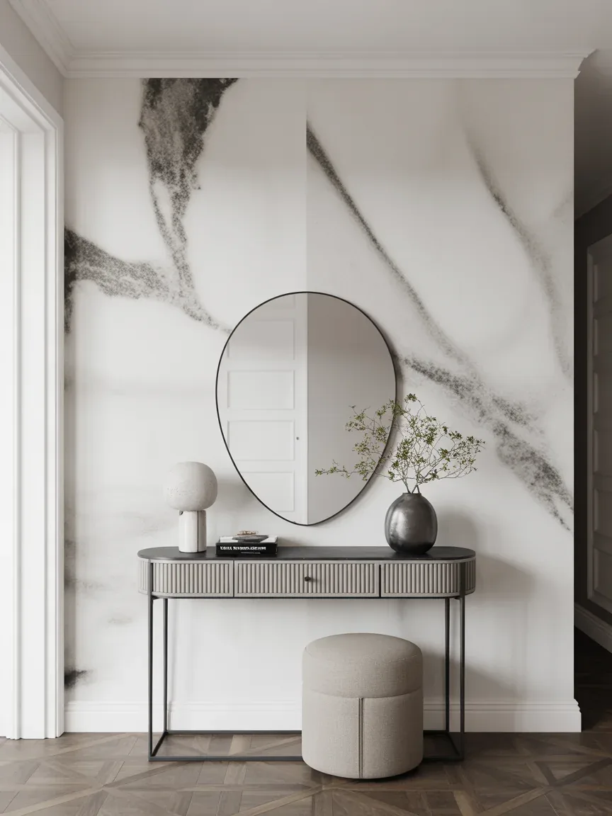 11. Marble Luxe Entryway 11. Marble Luxe Entryway