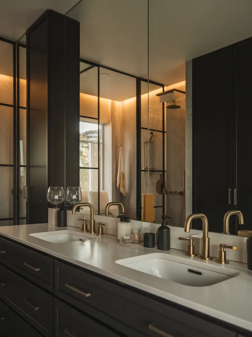 Matte Black vs Brass Fixtures: Best Modern Bathroom Design Ideas Compared