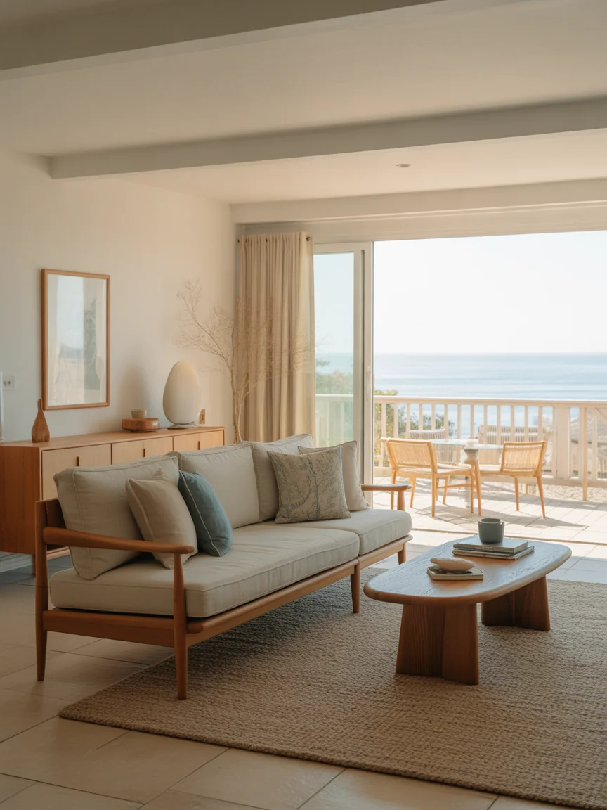 19. Mid Century Coastal Twist