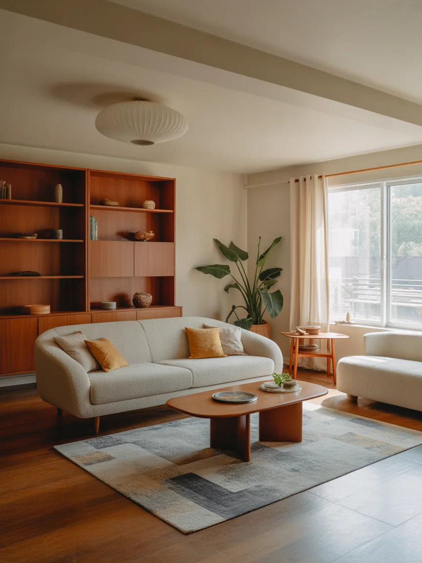 23. Mid Century Family-Friendly Space