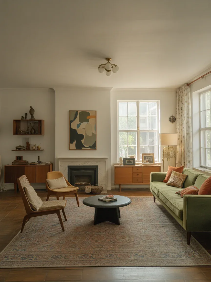 21. Mid-Century Eclectic Mix 21. Mid-Century Eclectic Mix