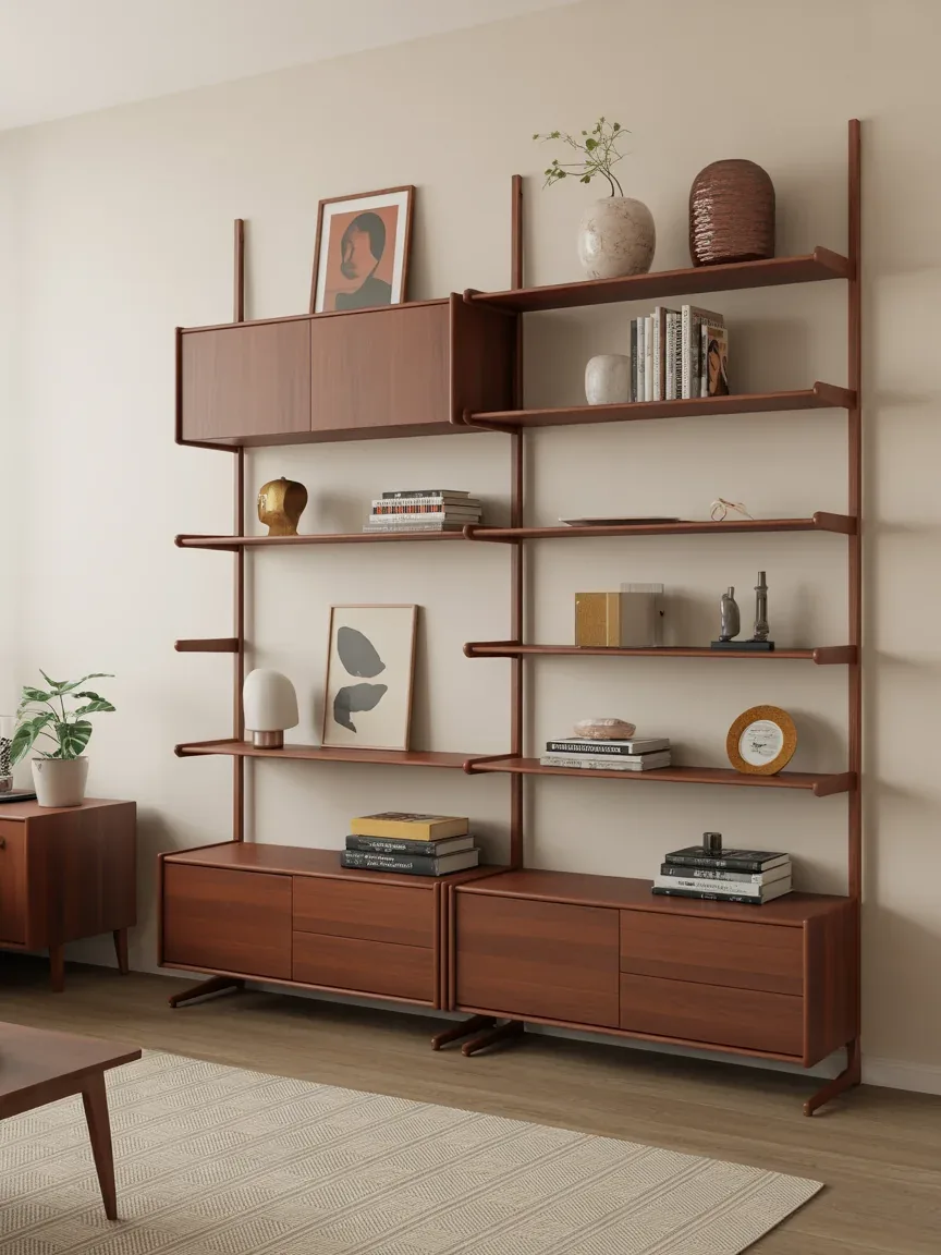 15. Mid-Century Modern Modular Shelving 15. Mid-Century Modern Modular Shelving