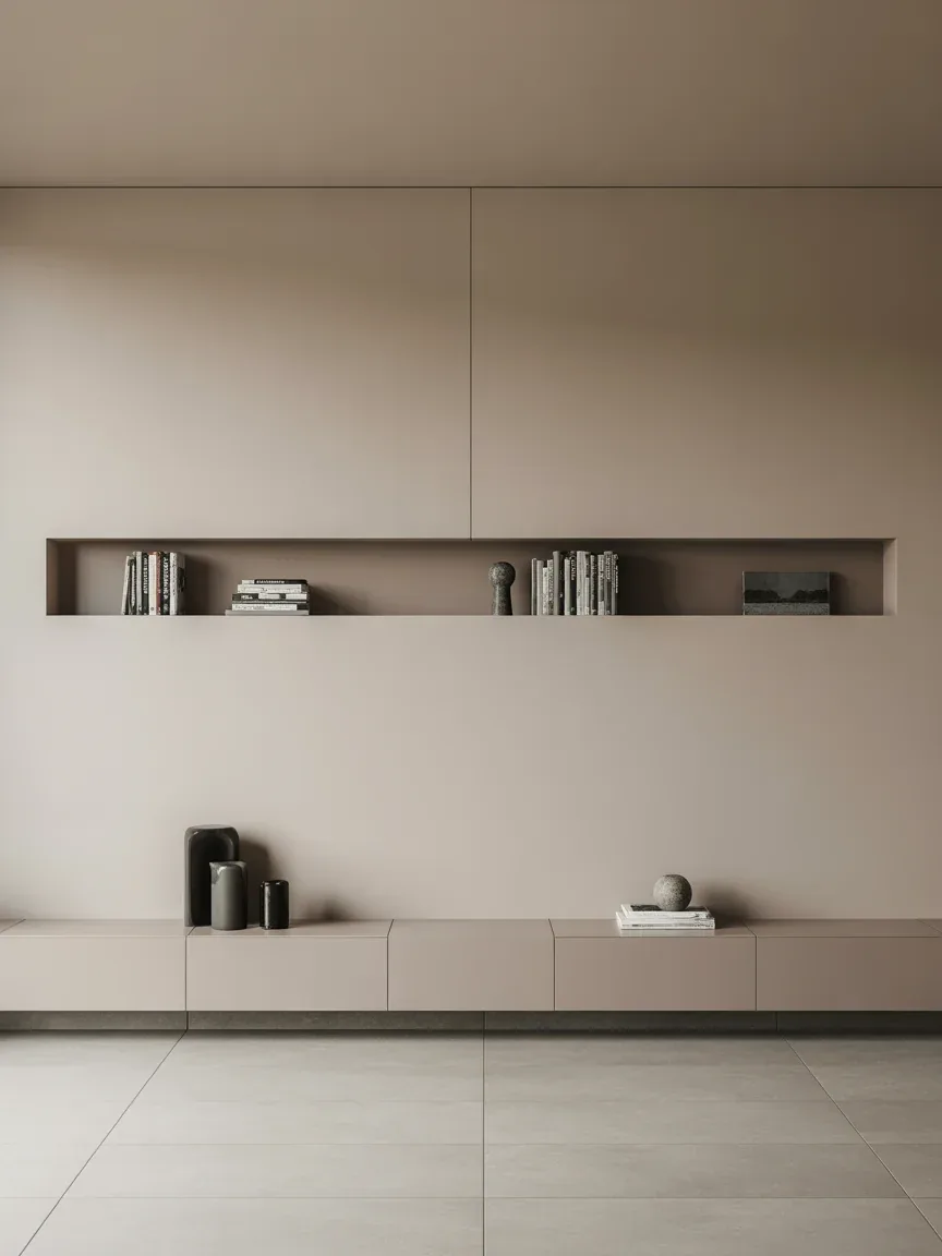 20. Minimal Floating Shelf Strip 20. Minimal Floating Shelf Strip