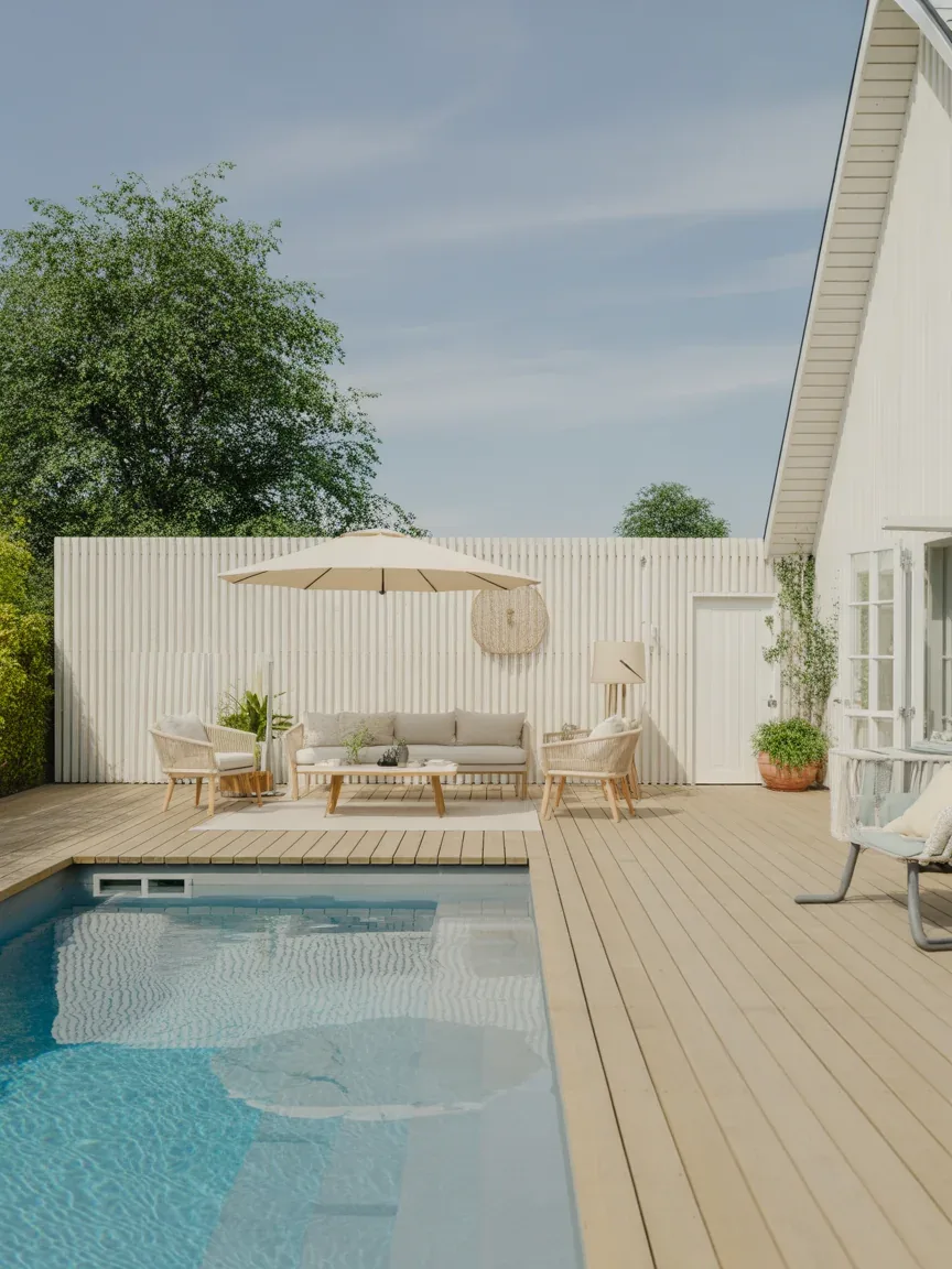 10. Minimal Scandinavian Fence Setup 10. Minimal Scandinavian Fence Setup