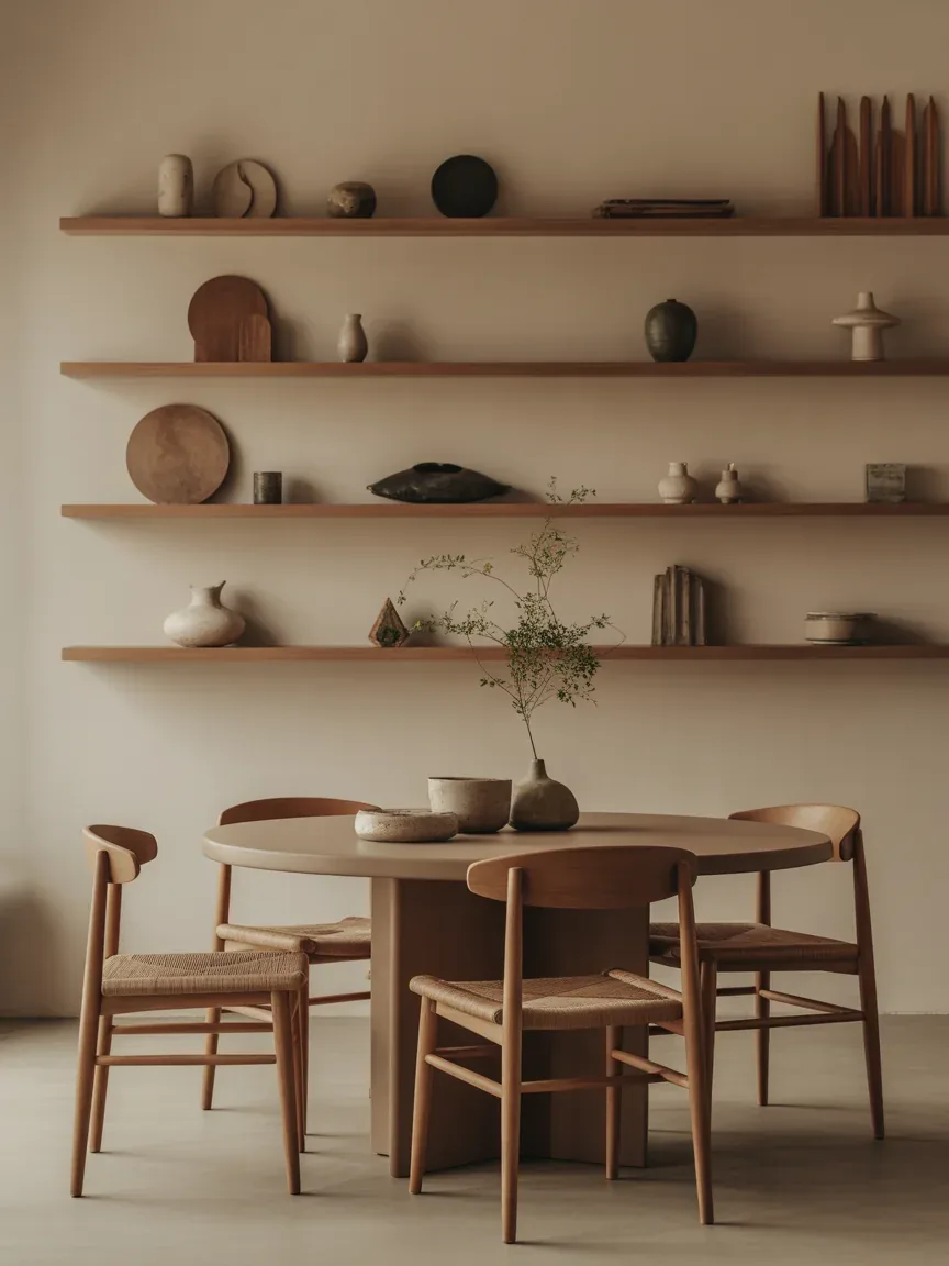 8. Minimalist Japandi Floating Shelves 8. Minimalist Japandi Floating Shelves
