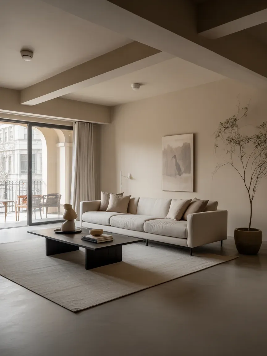 8. Minimalist Open Space With Intentional Pieces 8. Minimalist Open Space With Intentional Pieces