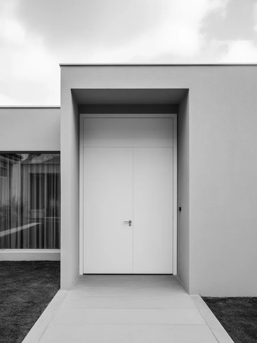 6. Minimalist White Flush Door 6. Minimalist White Flush Door