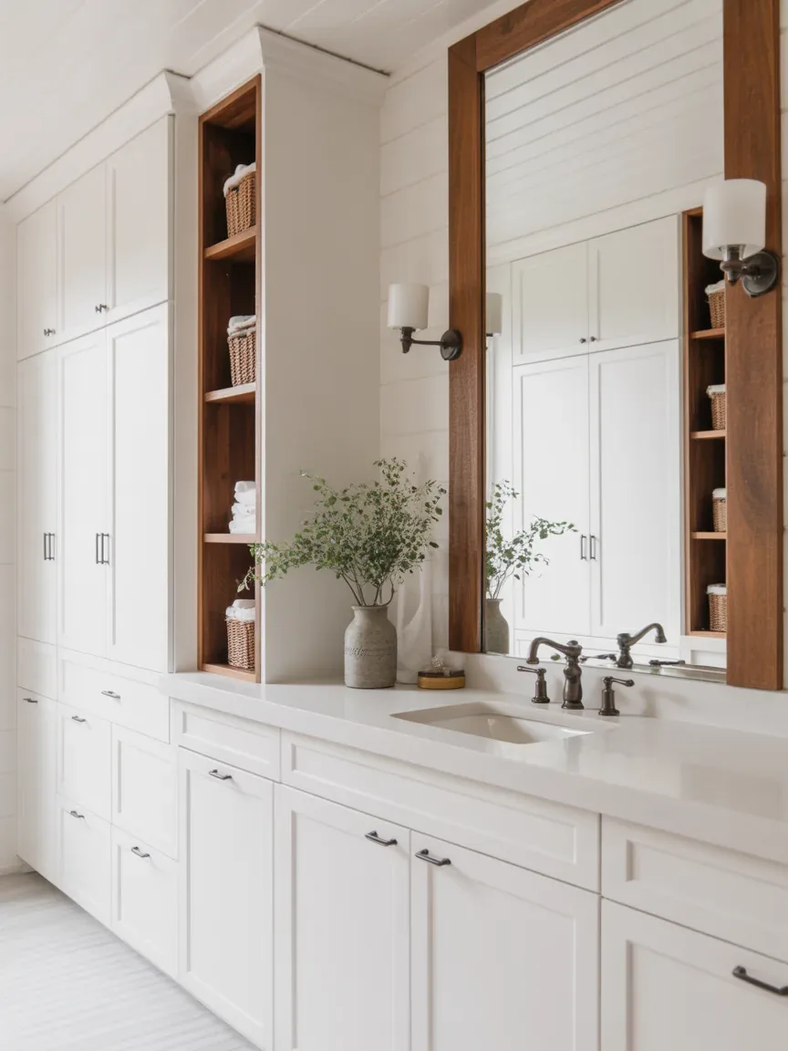 23. Modern Farmhouse With Clean Lines and Rustic Warmth 23. Modern Farmhouse With Clean Lines and Rustic Warmth