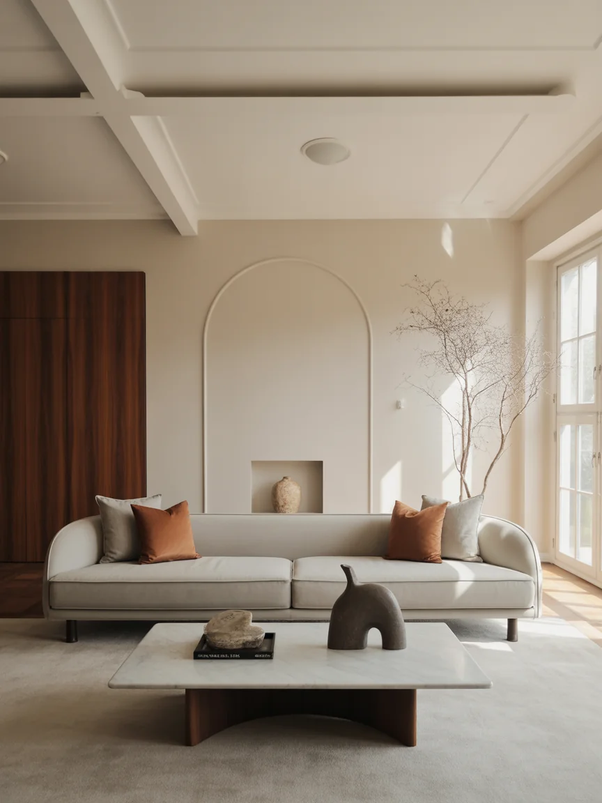 2. Modern Formal With Clean Lines