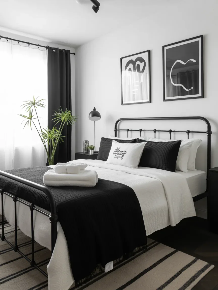 5. Modern Monochrome Chic 5. Modern Monochrome Chic