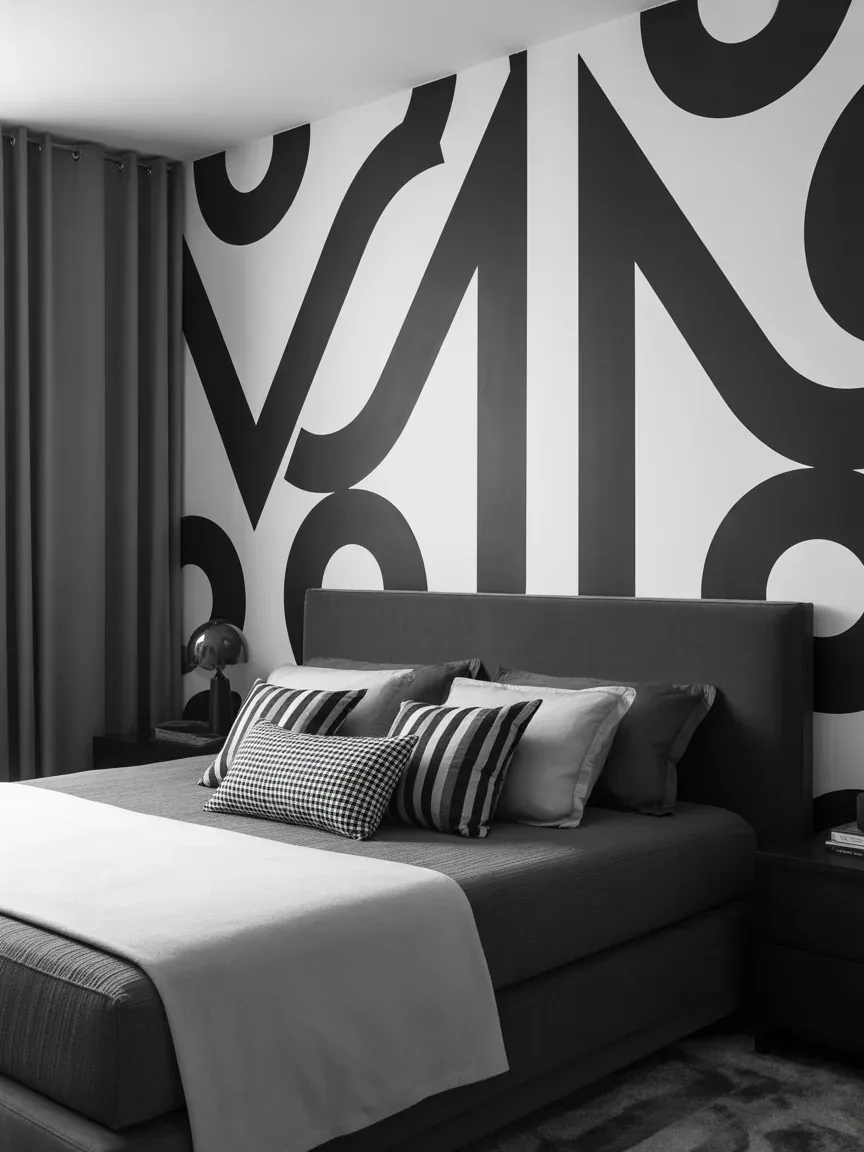 12. Modern Monochrome With Black and White Graphics 12. Modern Monochrome With Black and White Graphics
