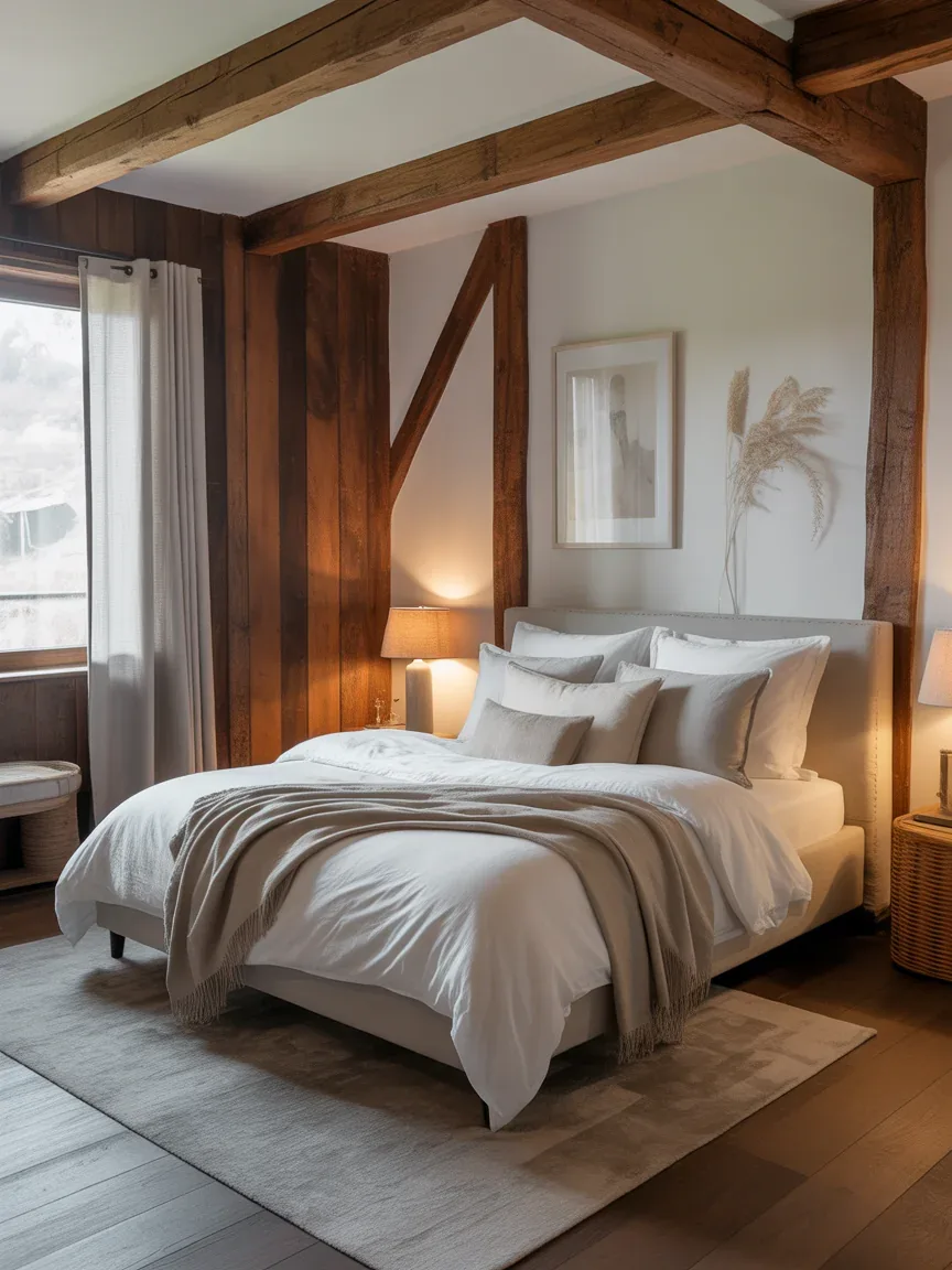 23. Modern Rustic Elegance Bedroom 23. Modern Rustic Elegance Bedroom