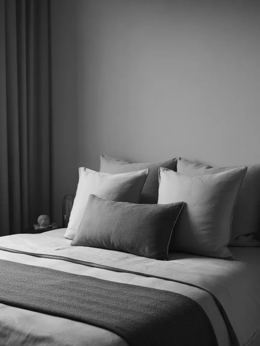 13. Monochrome Chic Bedroom 13. Monochrome Chic Bedroom