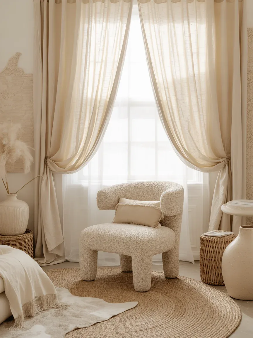 15. Monochrome Cream Boho Sanctuary 15. Monochrome Cream Boho Sanctuary