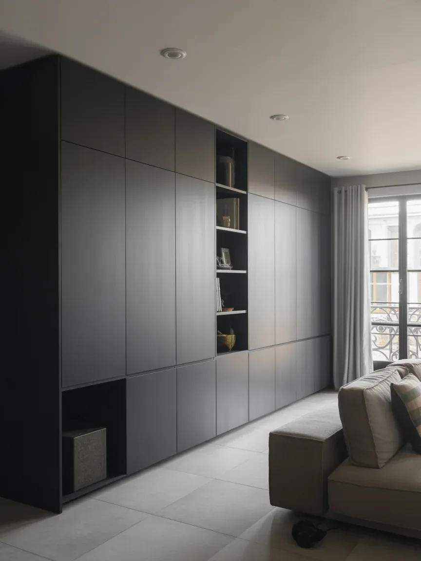 26 Small Minimalist Living Room Ideas With Smart Storage That Maximize ...