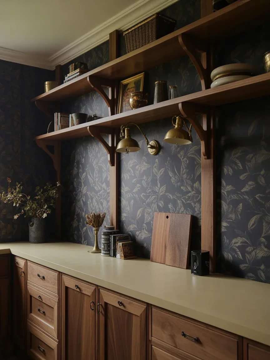 3. Moody Black Floral Farmhouse Drama 3. Moody Black Floral Farmhouse Drama