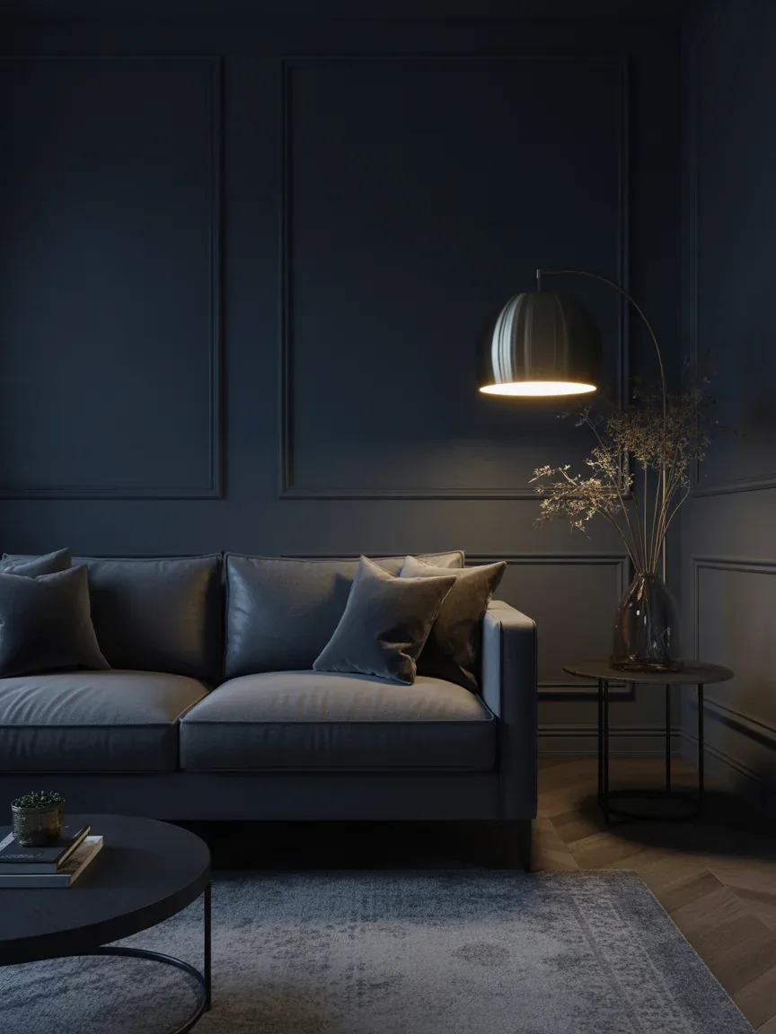 6. Moody Dark Cozy Lounge 6. Moody Dark Cozy Lounge