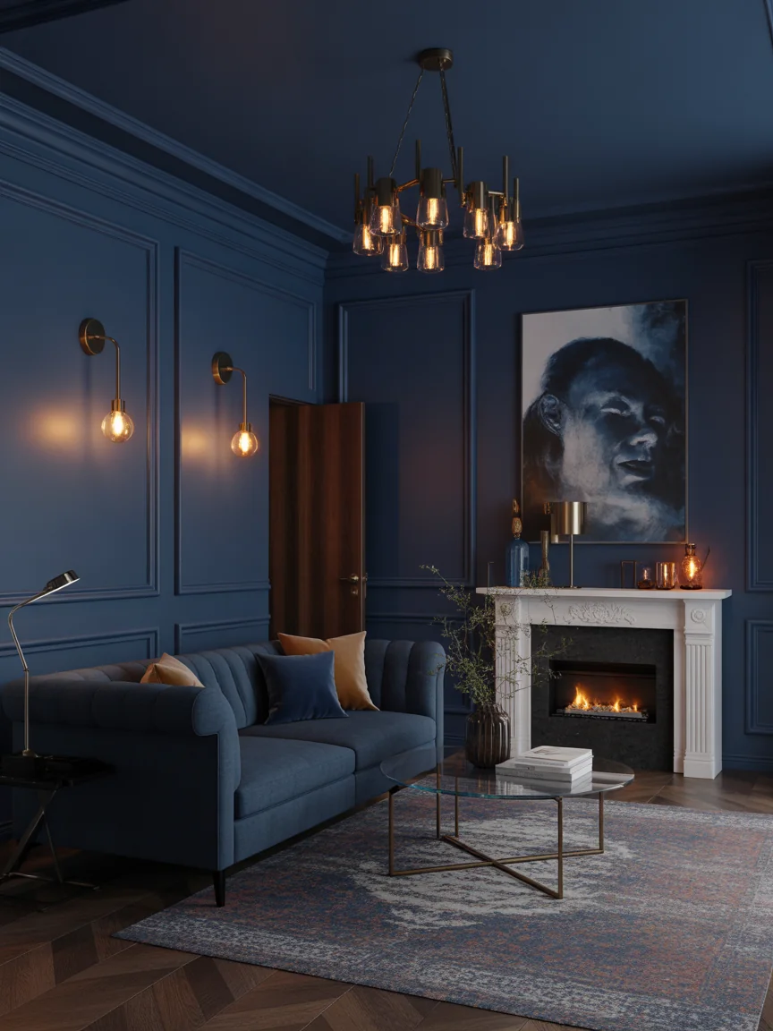 5. Moody Elegance With Deep Colors