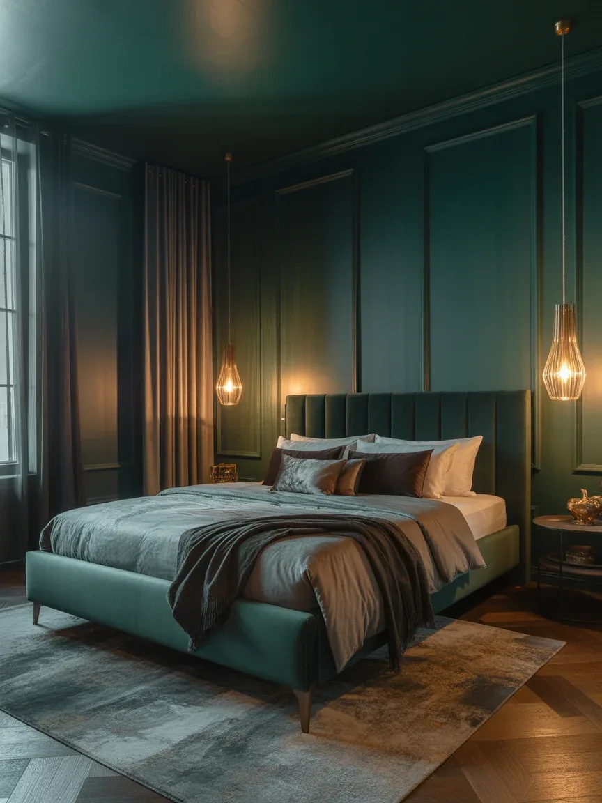 4. Moody Luxury With Deep Jewel Tones 4. Moody Luxury With Deep Jewel Tones