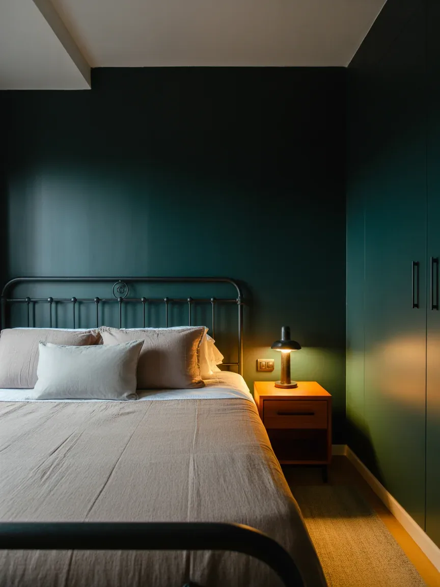 2. Moody Modern Cocoon With Charcoal Walls 2. Moody Modern Cocoon With Charcoal Walls