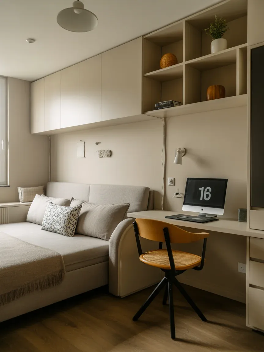 13. Multi-Functional Guest + Office Combo 13. Multi-Functional Guest + Office Combo