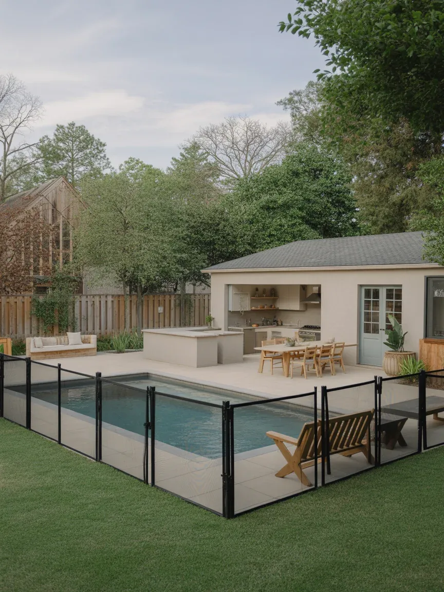 21. Multi-Zone Backyard Fence Configuration 21. Multi-Zone Backyard Fence Configuration