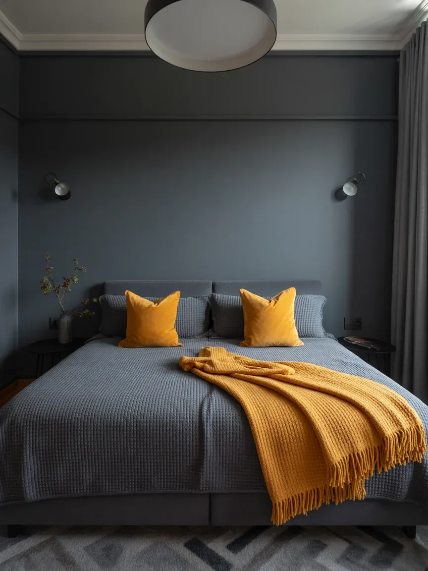 9. Mustard Yellow and Dark Gray Pop 9. Mustard Yellow and Dark Gray Pop