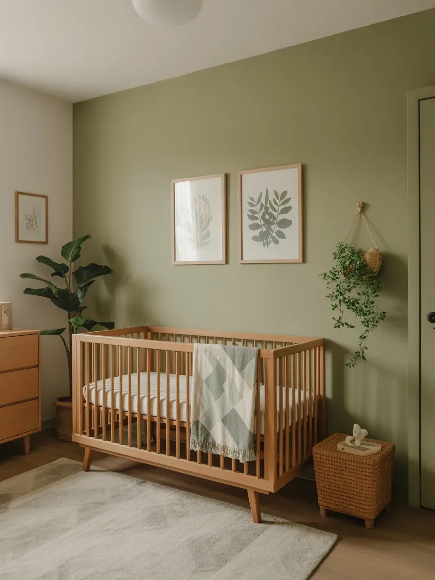 6. Muted Green Nature-Inspired Retreat 6. Muted Green Nature-Inspired Retreat