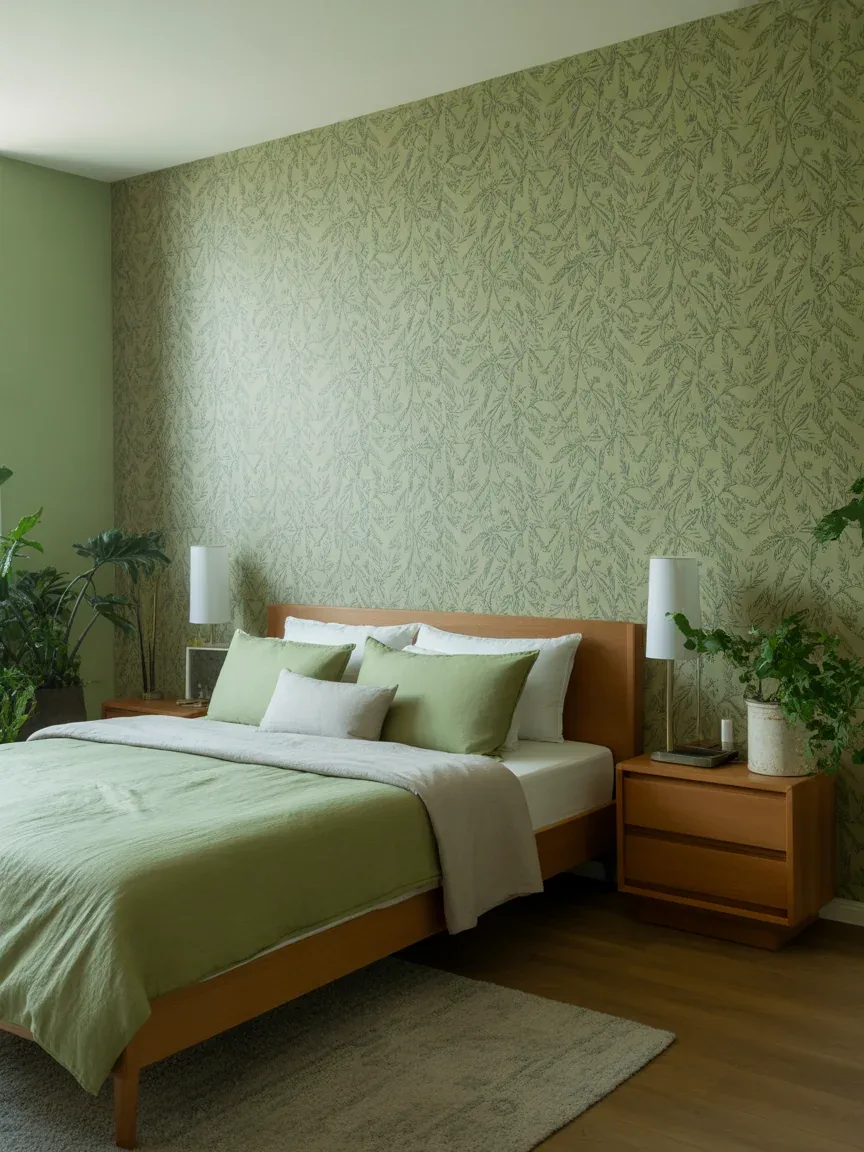 17. Nature-Inspired Calm With Leaf Motifs 17. Nature-Inspired Calm With Leaf Motifs