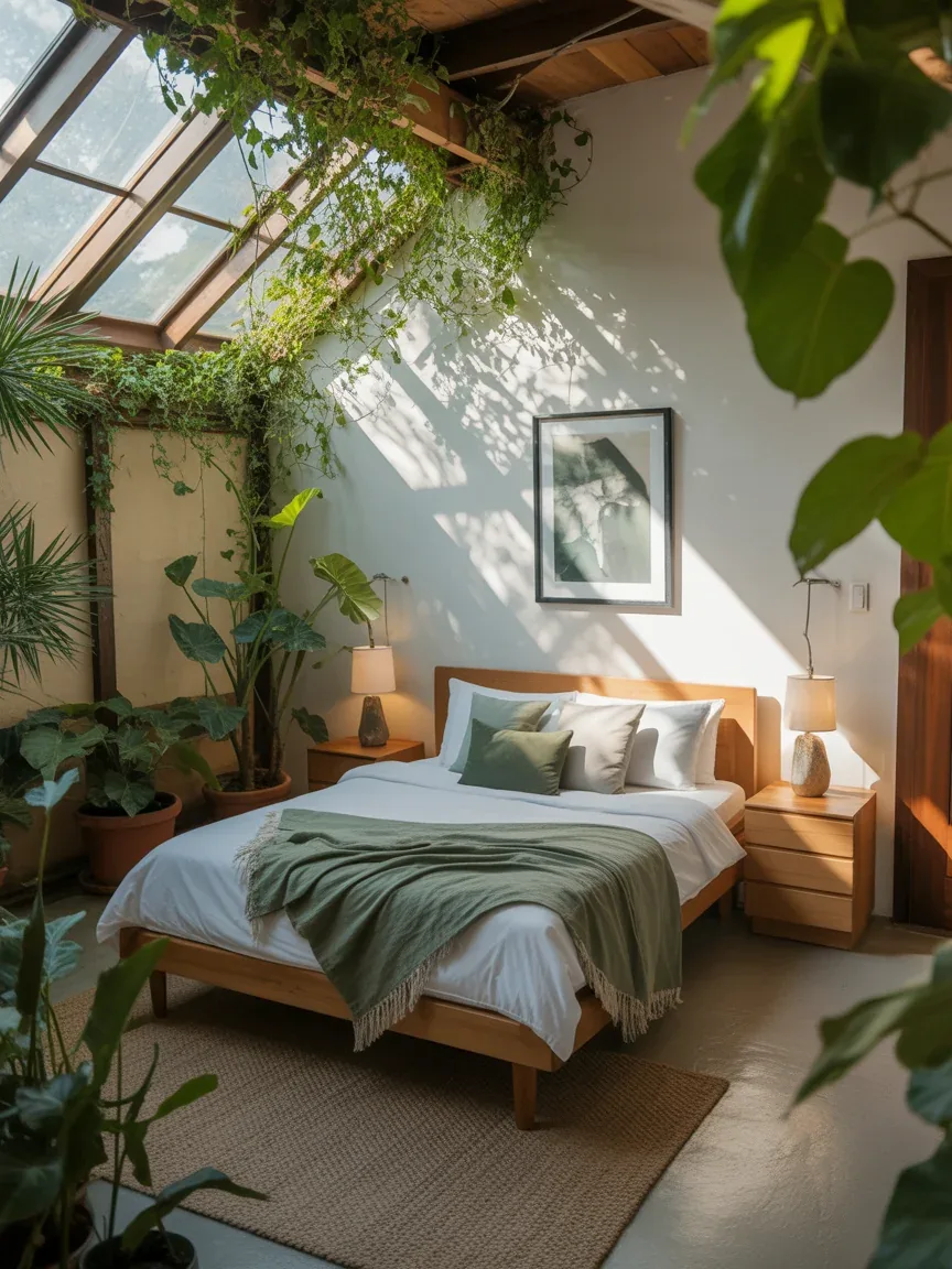 17. Nature-Inspired Green Sanctuary 17. Nature-Inspired Green Sanctuary