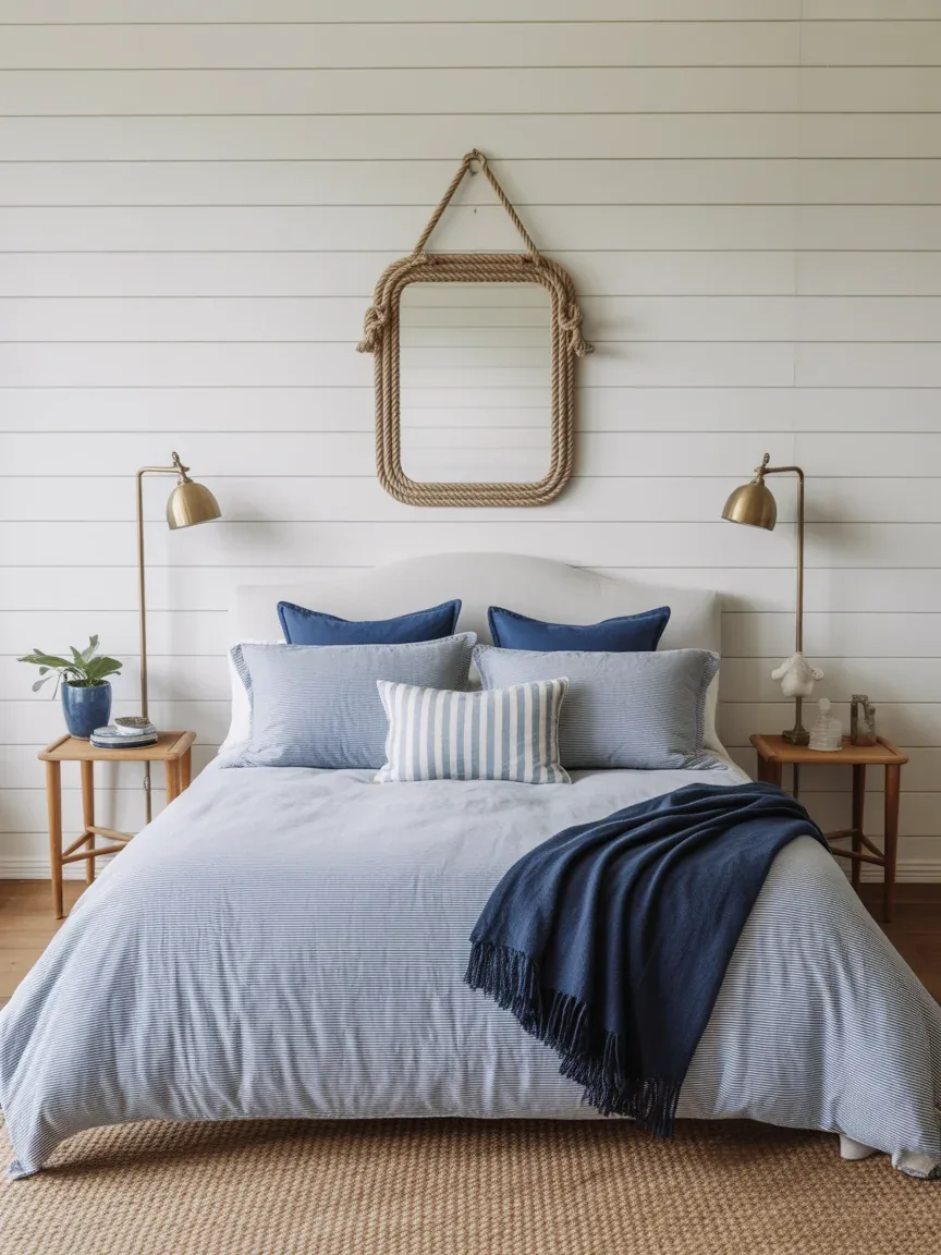 20. Nautical-Inspired Subtle Coastal Farmhouse 20. Nautical-Inspired Subtle Coastal Farmhouse