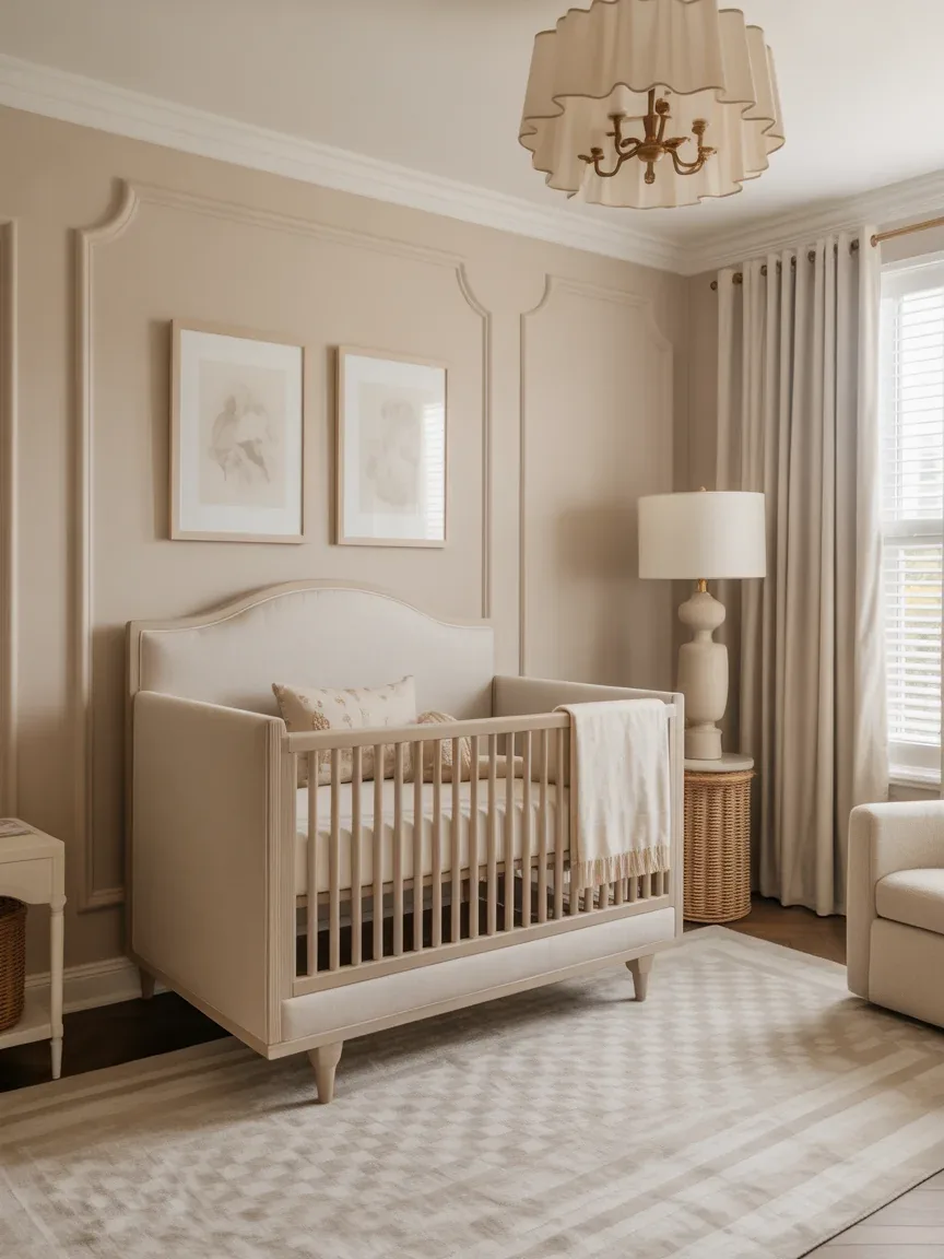 14. Neutral Luxe Nursery 14. Neutral Luxe Nursery
