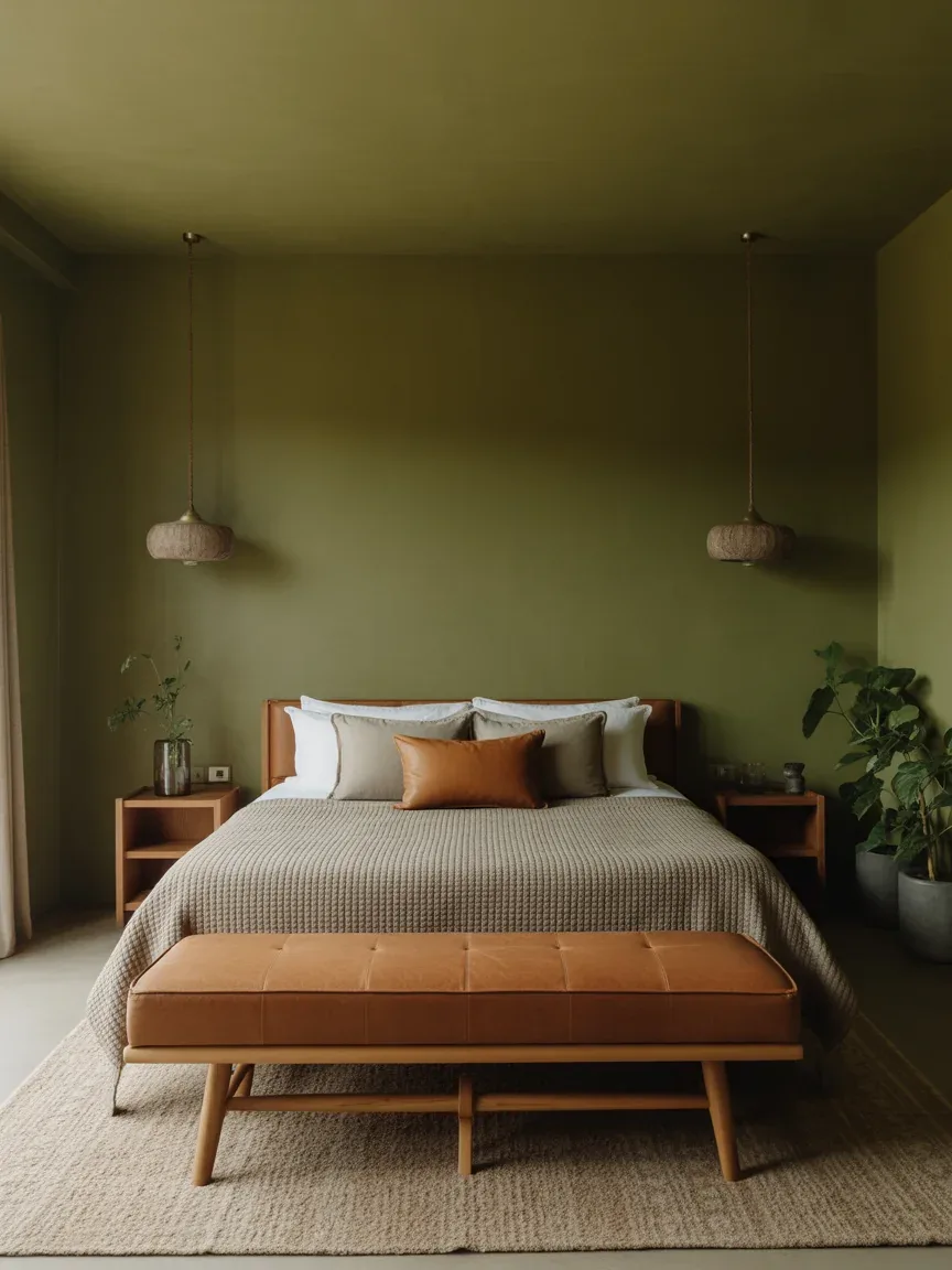 10. Olive Green and Tan Natural Blend 10. Olive Green and Tan Natural Blend