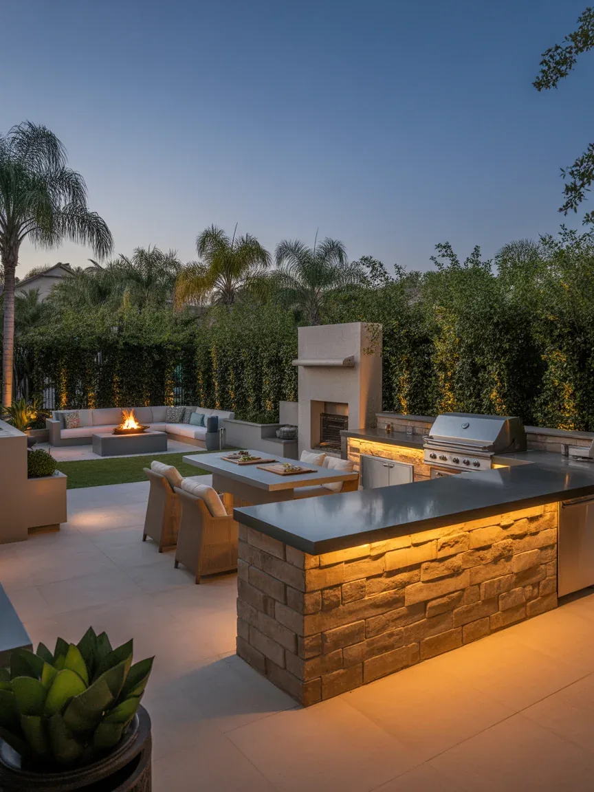 Outdoor Kitchen Ideas That Feel Like a Luxury Resort You'll Never Want to Leave