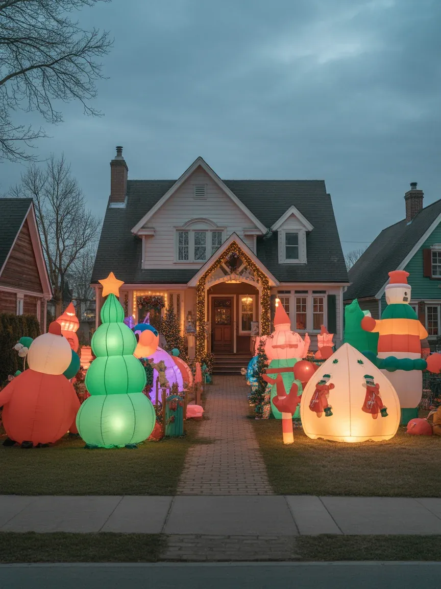 21. Over-the-Top North Pole Village 21. Over-the-Top North Pole Village