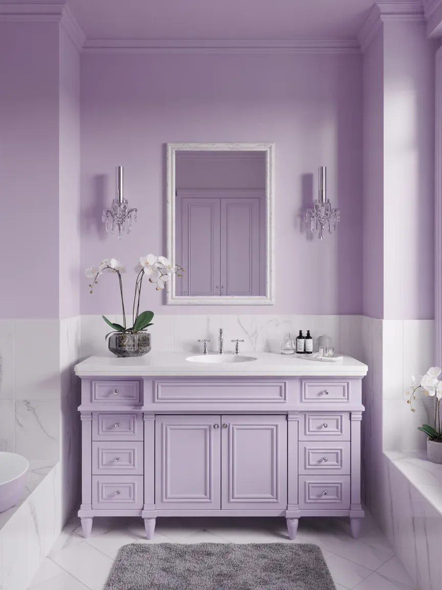 4. Pale Lavender Relaxation Nook 4. Pale Lavender Relaxation Nook