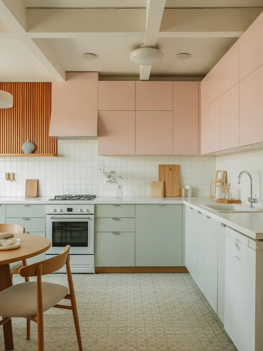 17. Pastel Pop Mid-Century Mix 17. Pastel Pop Mid-Century Mix