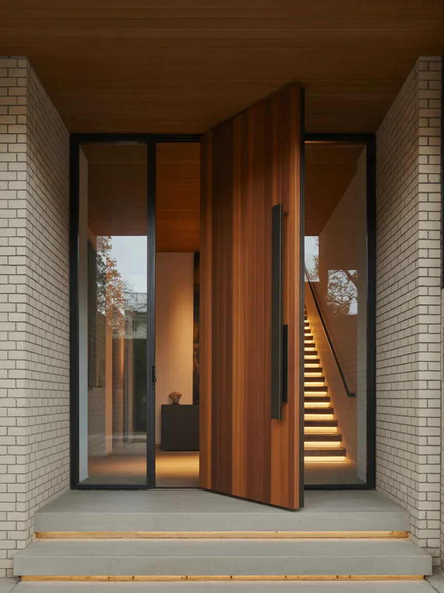 8. Pivot Door With Oversized Drama 8. Pivot Door With Oversized Drama