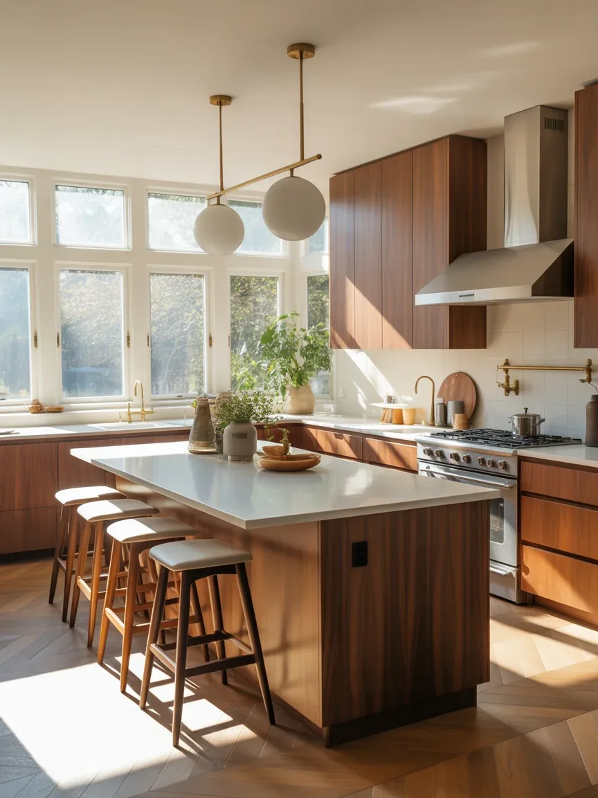 Quartz Vs Butcher Block: The Best Countertop for a Mid-Century Modern Kitchen Revealed