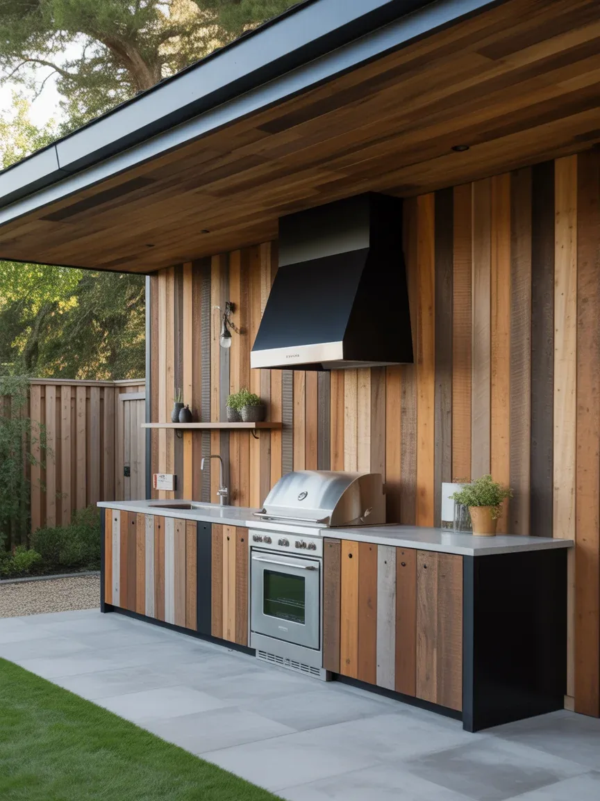 19. Reclaimed Wood Chic Kitchen 19. Reclaimed Wood Chic Kitchen