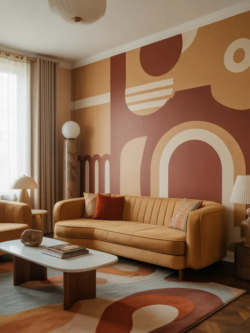 12. Retro 70s Living Room Revival 12. Retro 70s Living Room Revival