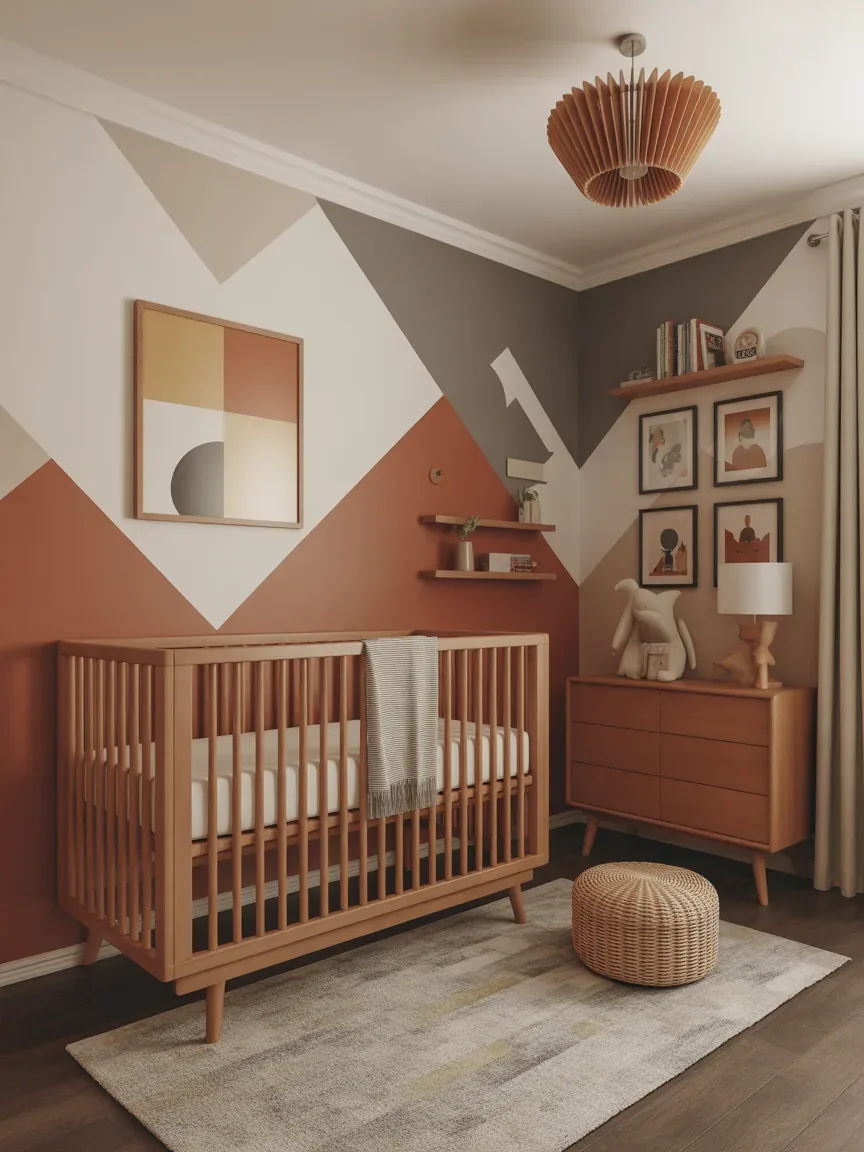 19. Retro Mid-Century Cool Nursery 19. Retro Mid-Century Cool Nursery