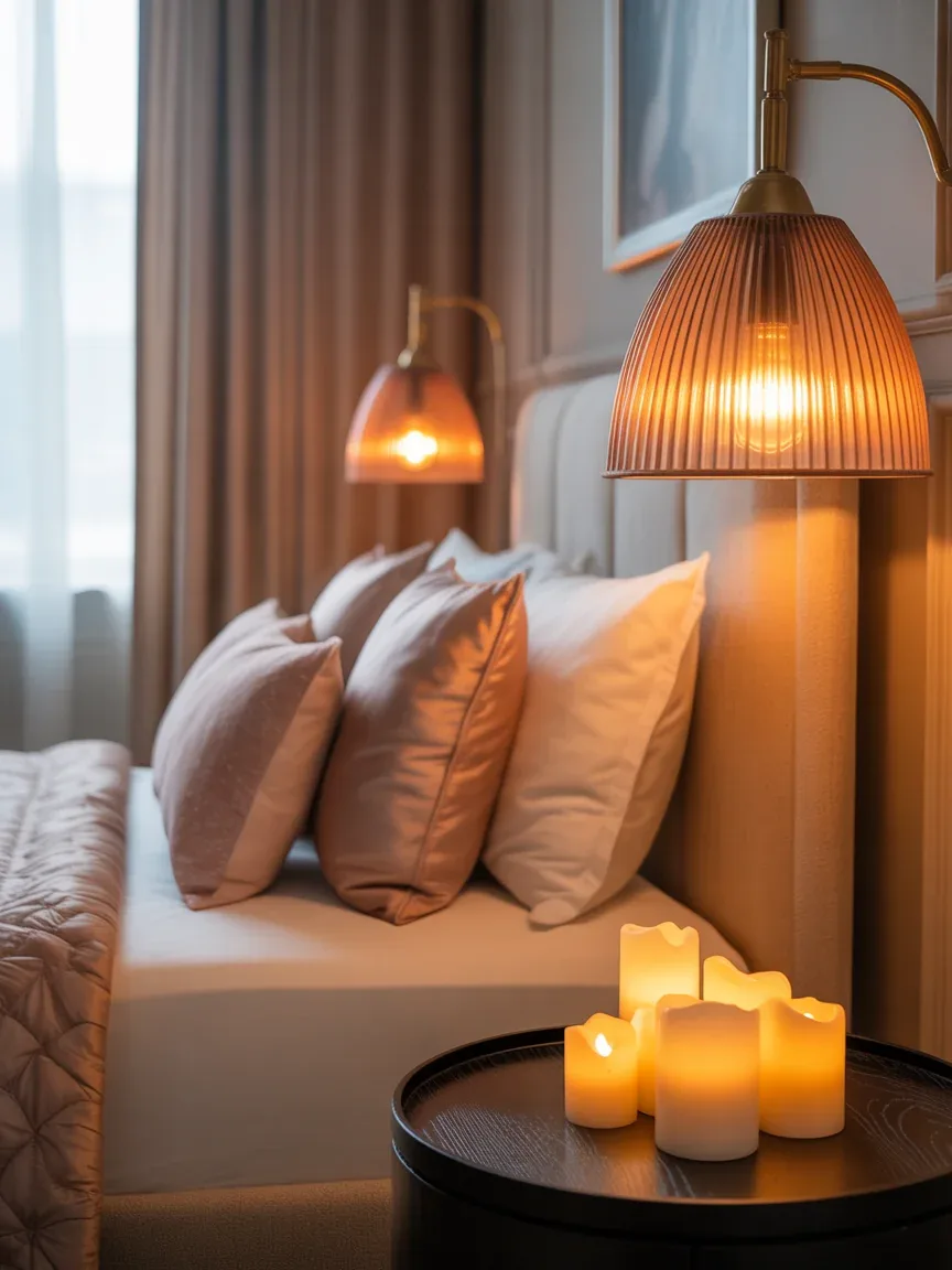 19. Romantic Candlelit-Inspired Bedroom 19. Romantic Candlelit-Inspired Bedroom