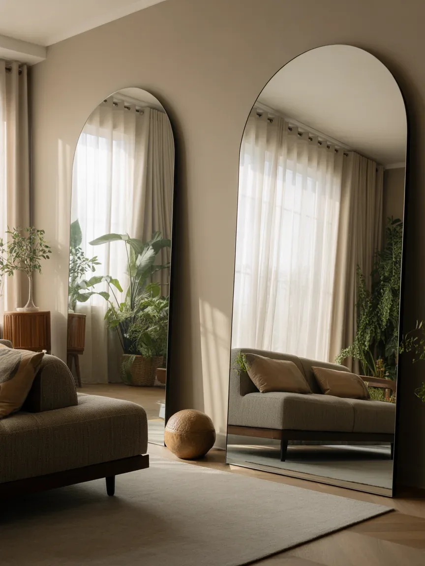 Round vs Rectangular Mirror Wall Decor: Which Modern Living Room Style Wins Big?