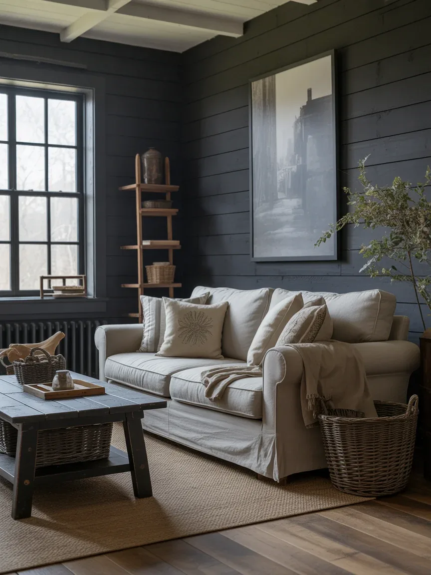 12. Rustic Black Farmhouse 12. Rustic Black Farmhouse
