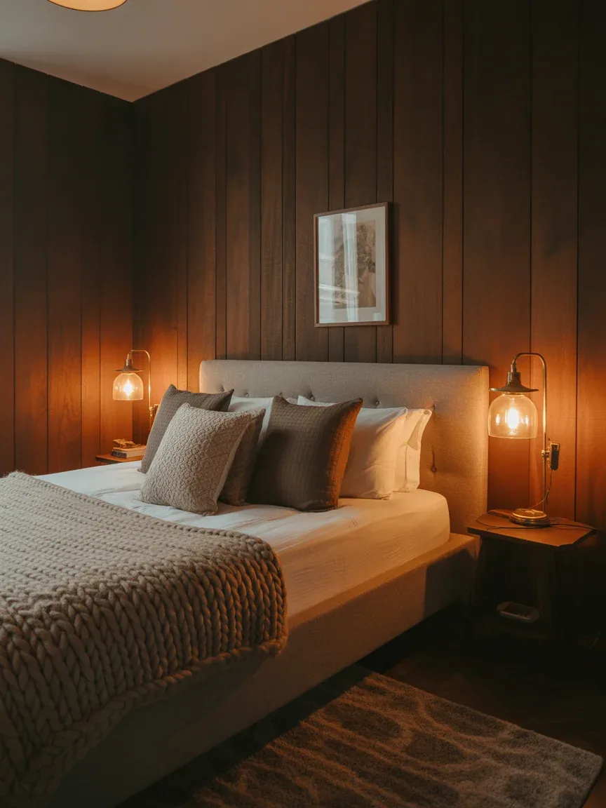 5. Rustic Cabin Cozy With Deep Browns 5. Rustic Cabin Cozy With Deep Browns